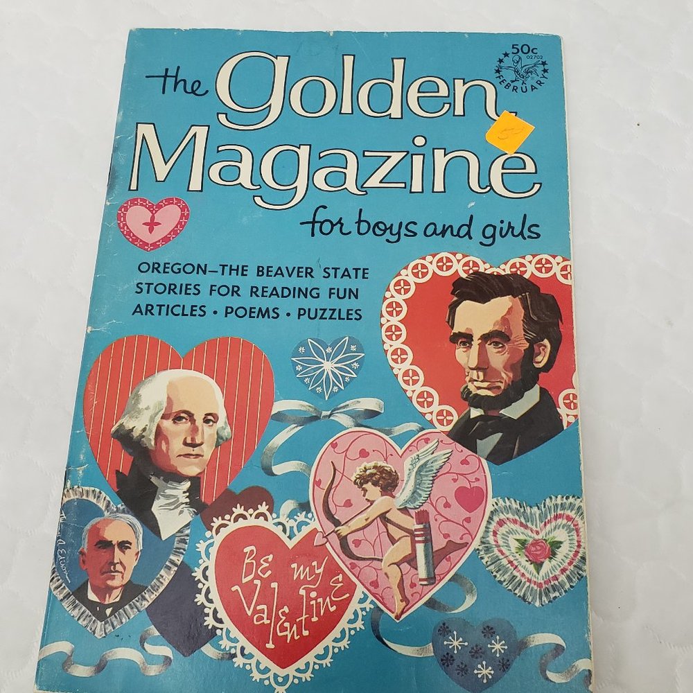 Vintage 1967 Golden Magazine For Boys and Girls